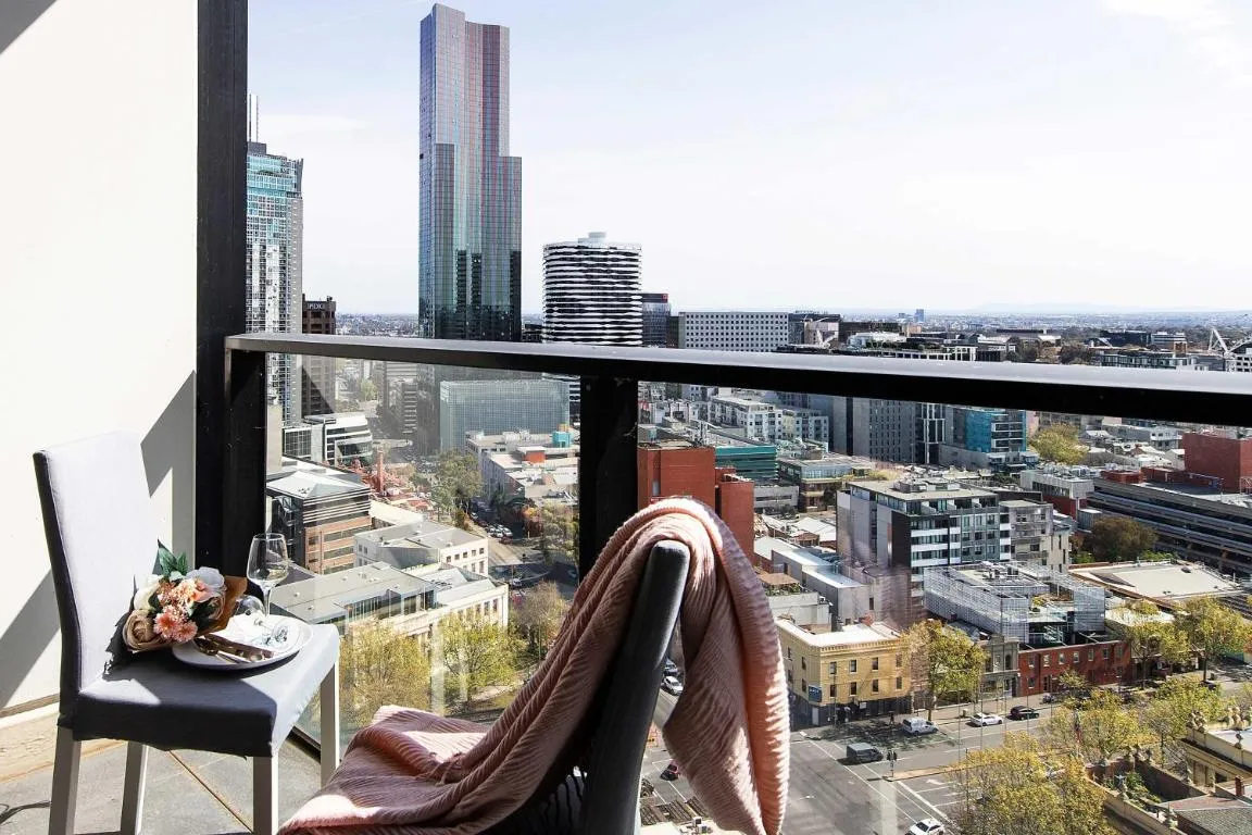 Image of A 2BR Apt Near Melbourne Central Amazing Views