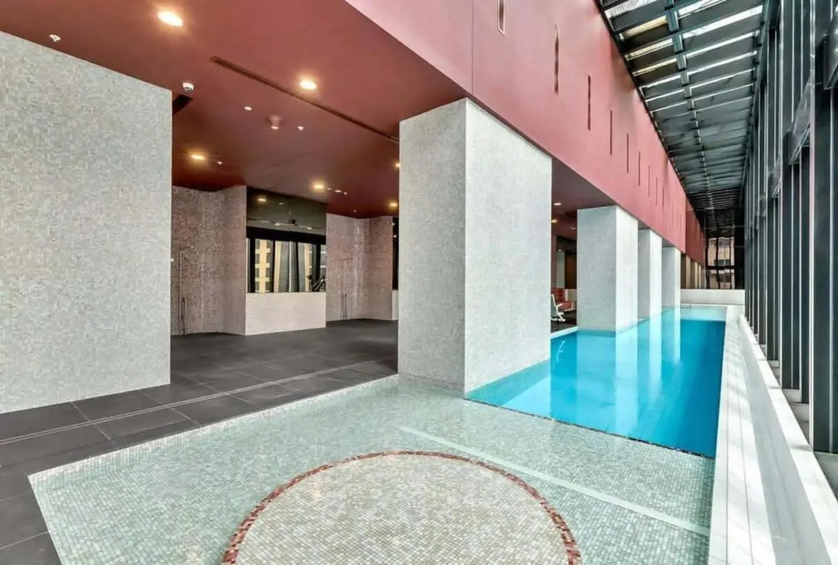Image 3 of A Chic 2BR Apt Near Melbourne CBD w FREE Parking