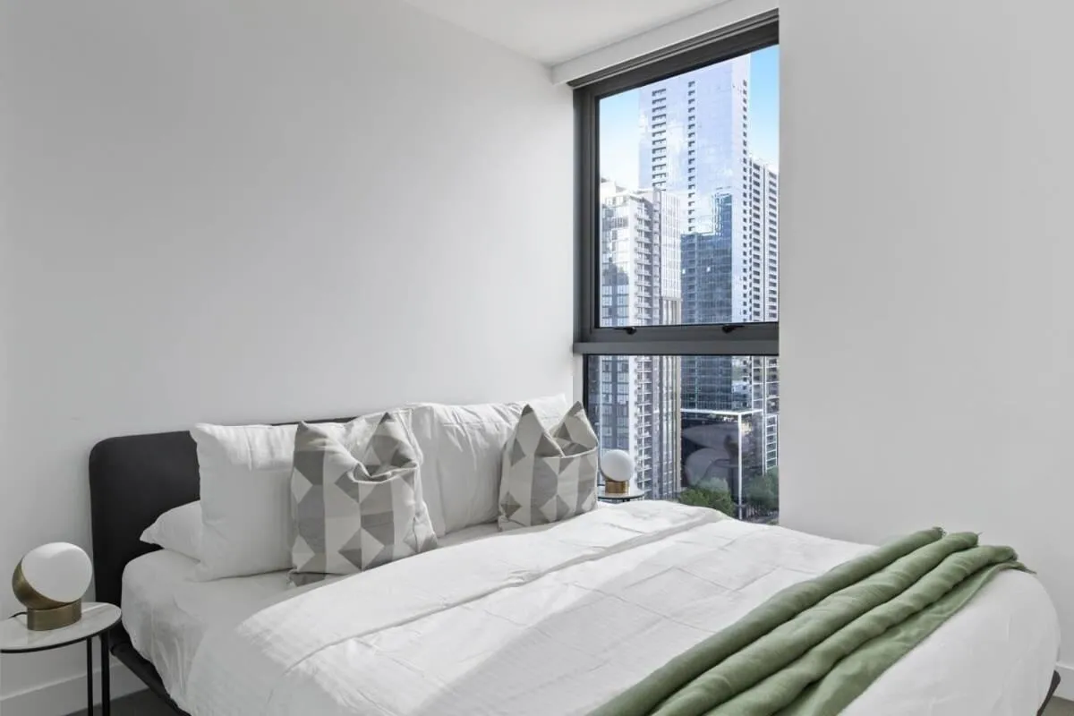 Image 1 of A Cozy Apt with City Views Near Crown Casino
