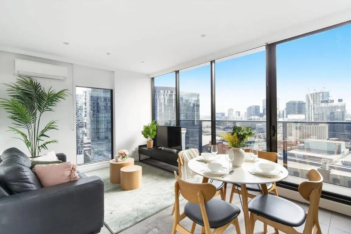 Image of An Amazing 2BR Apt with City Views in Southbank