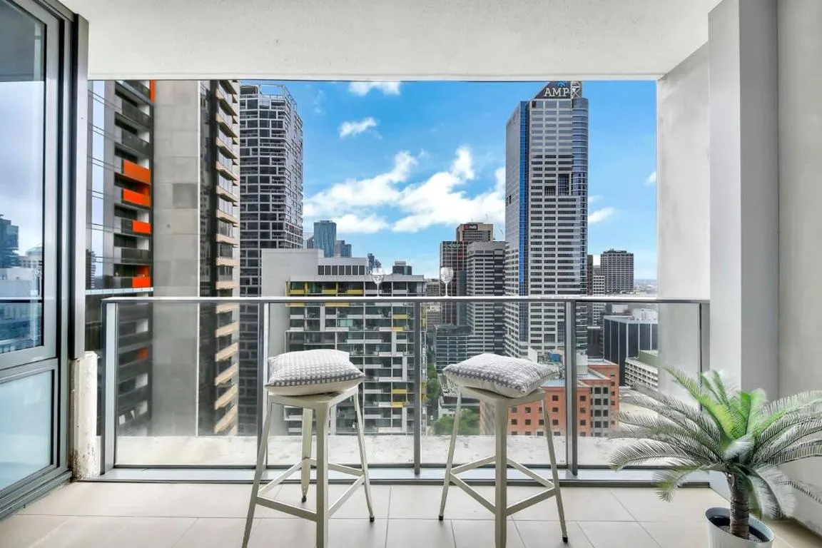 Image of Comfy 2BR Apt Near Southern Cross with City Views