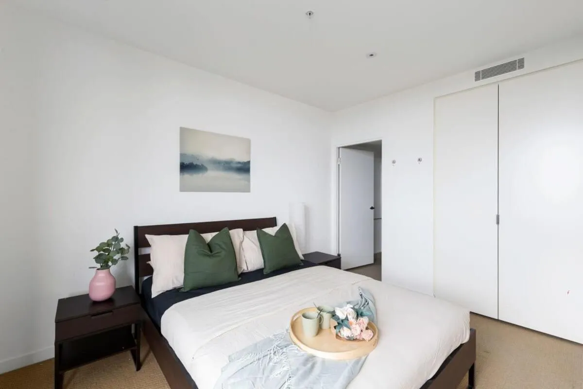 Image 1 of Cozy 2BR Apt Near Melbourne Central w City Views