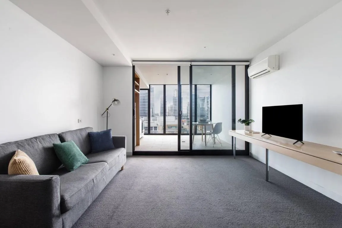 Image of Flinders Street Simplicity Overlooking the Yarra