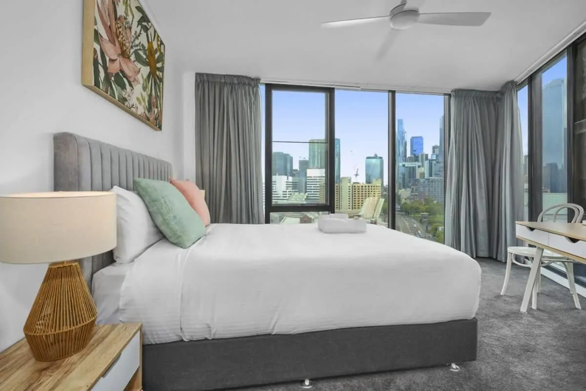 Image 1 of Modern Comfort Meets City Skyline