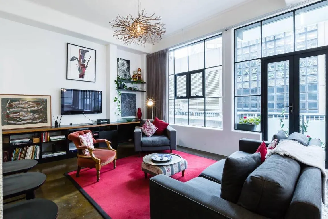 Image of New York Style Loft on Flinders Lane with Parking