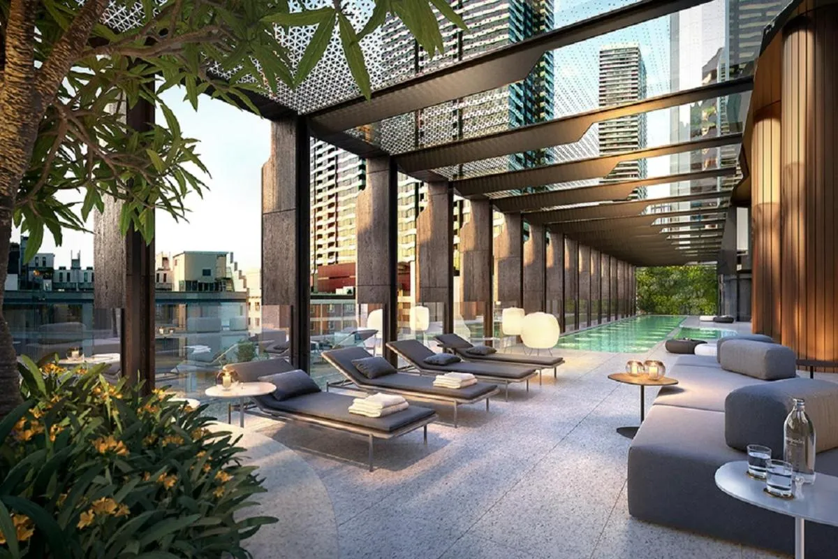 Image 5 of Queens Place 1B/View/Workplace/Swimming Pool/Gym