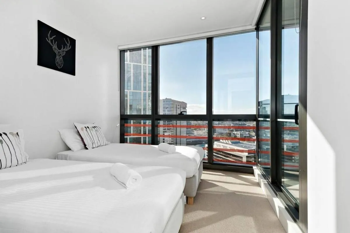 Image 1 of Resort-style Docklands Riverview Stay with Parking