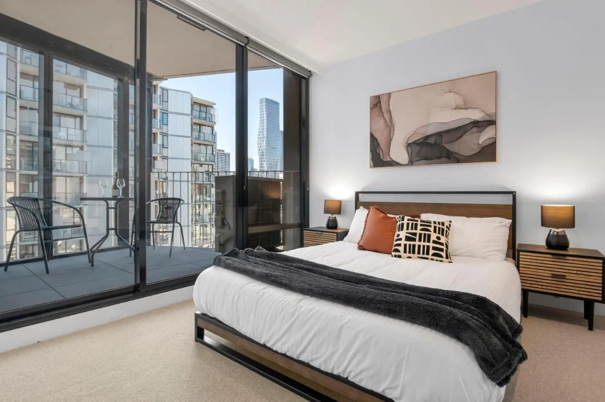 Image 4 of Rooftop Pool Stunning Apt at Marvel Stadium with Free Parking