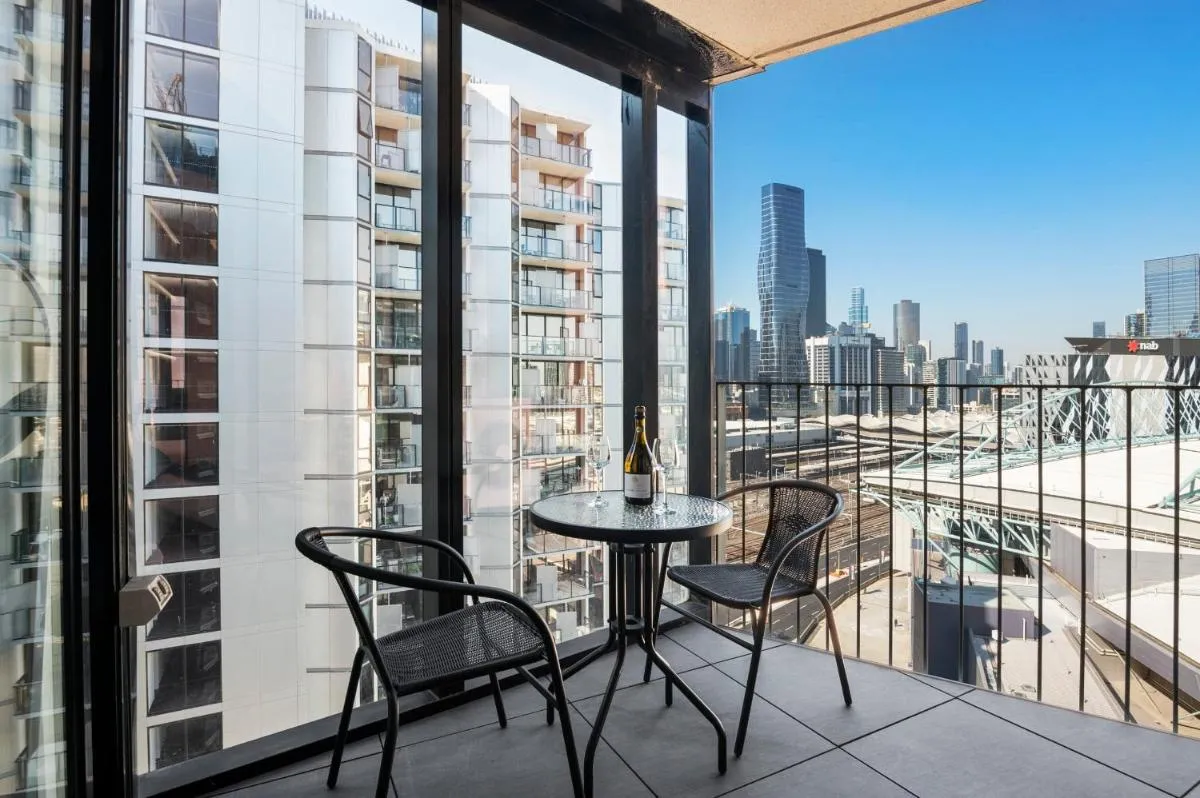 Image 3 of Rooftop Pool Stunning Apt at Marvel Stadium with Free Parking