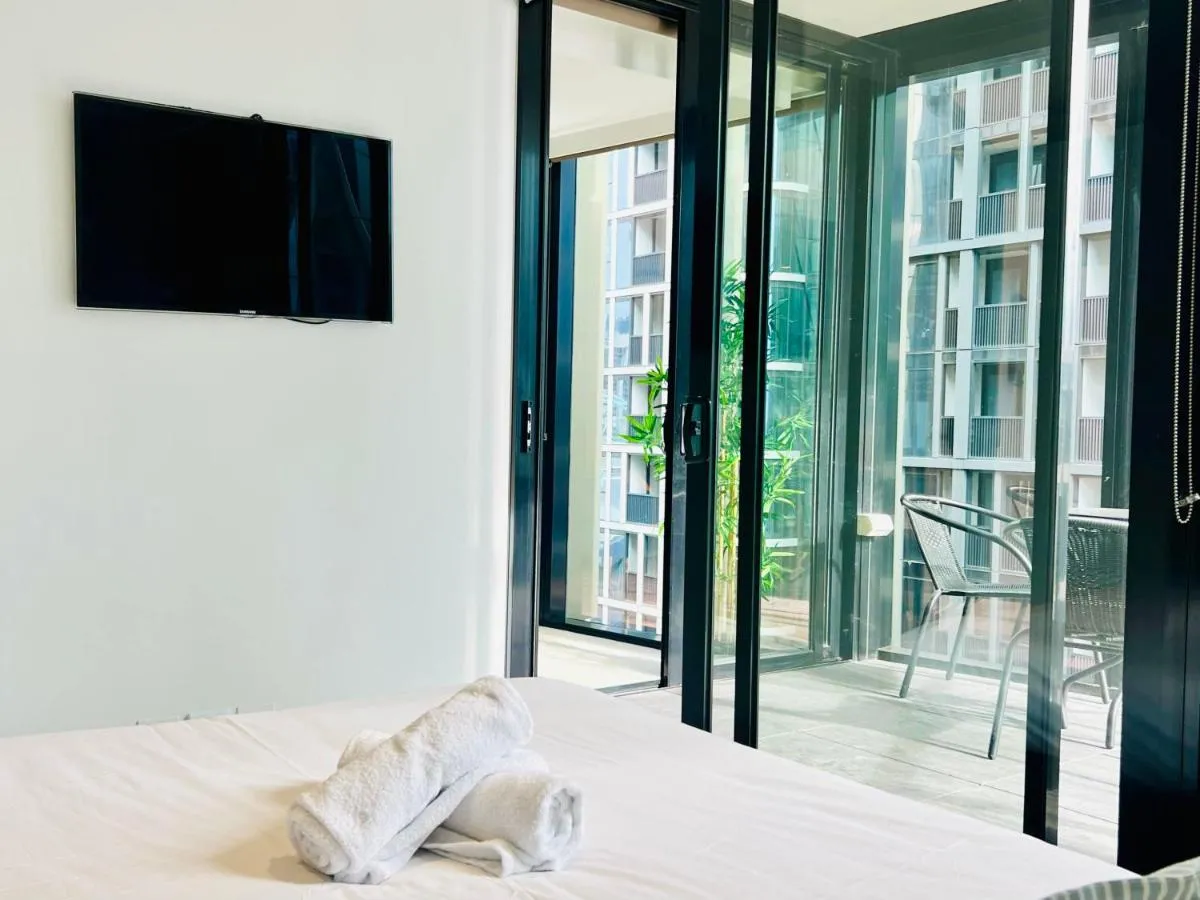 Image 6 of Rooftop Pool Stunning Apt at Marvel Stadium with Free Parking