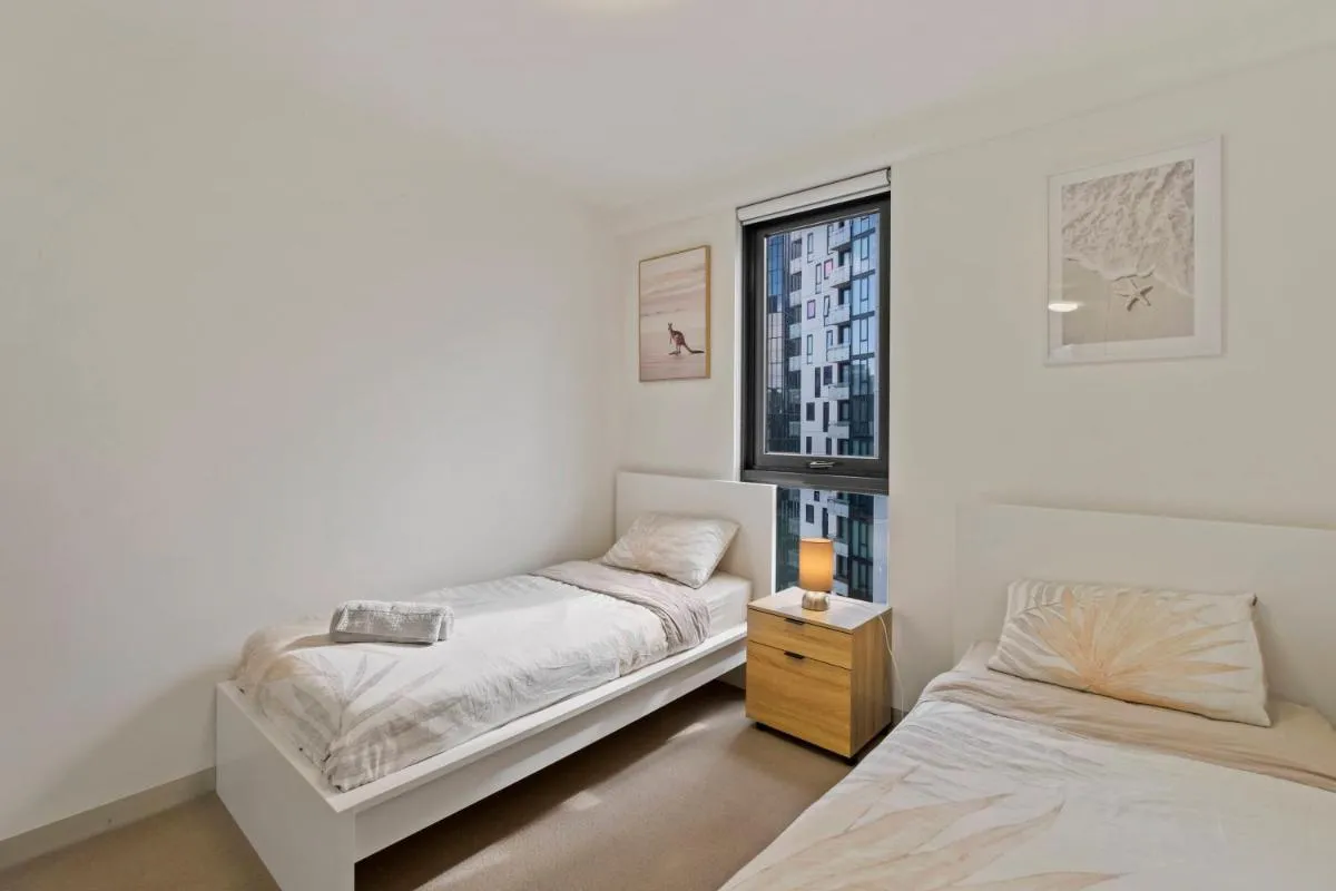 Image 1 of Southbank Apartment with Skyline View: 5-Min Walk to CROWN Casino