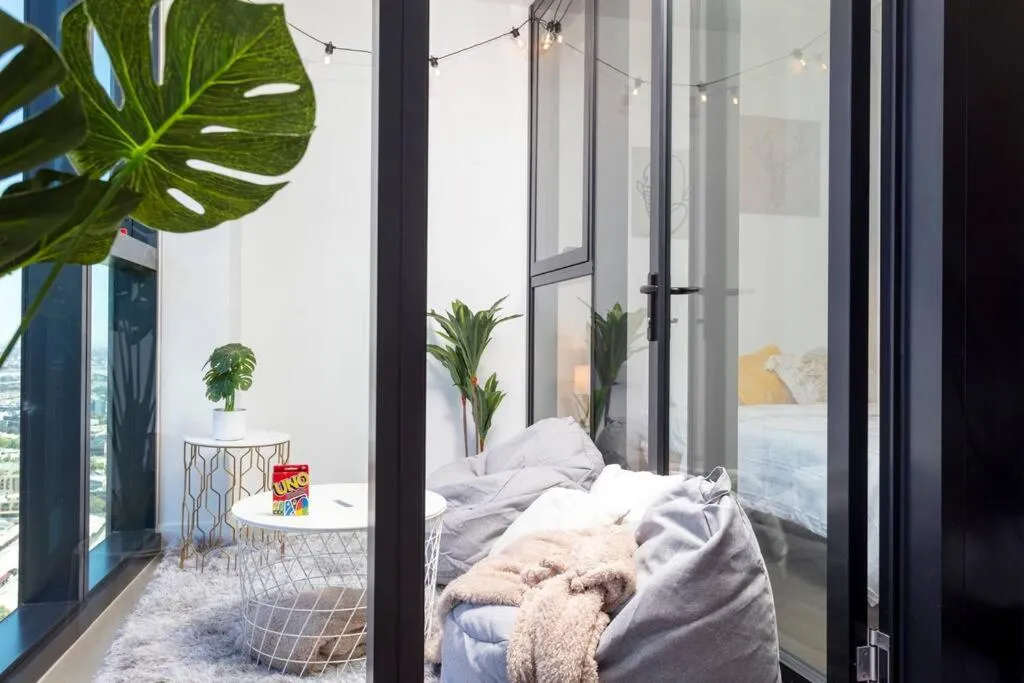 Image 5 of Unique & Spacious Retreat – Cozy Balcony City View