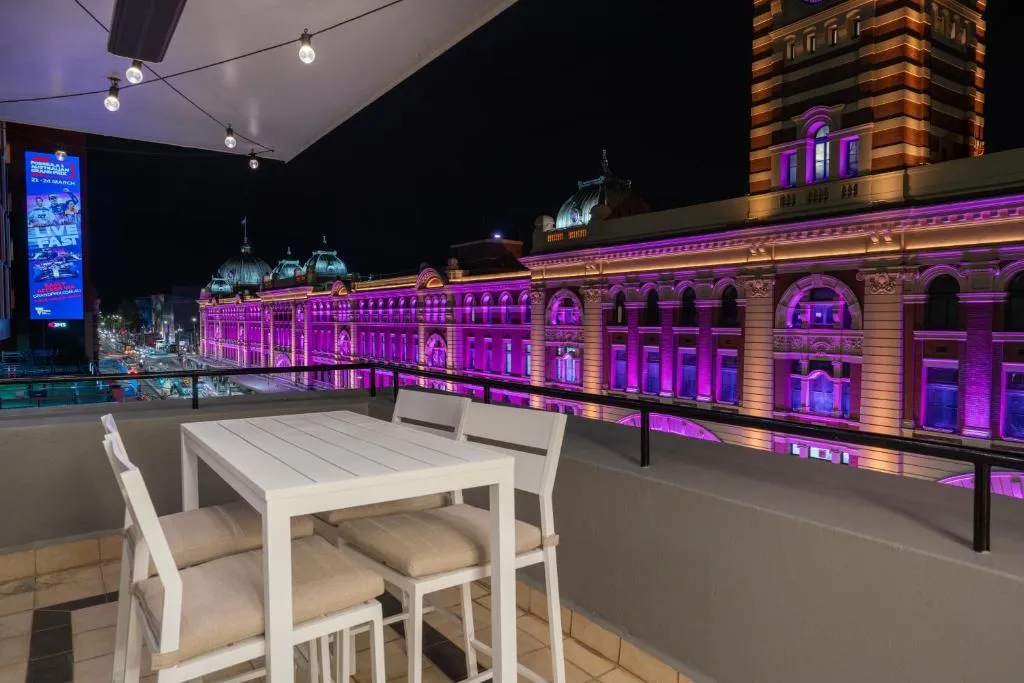 Image of 2BR – Large balcony facing Flinders Street Station