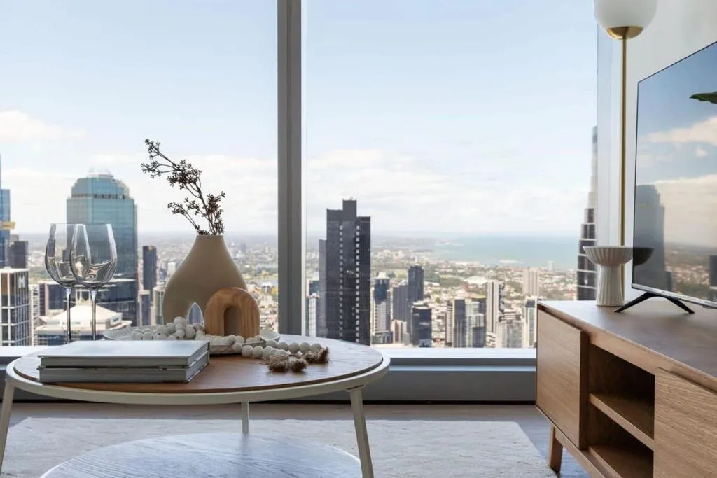 Image of A 2BR Apt with Stunning City Views FREE Parking