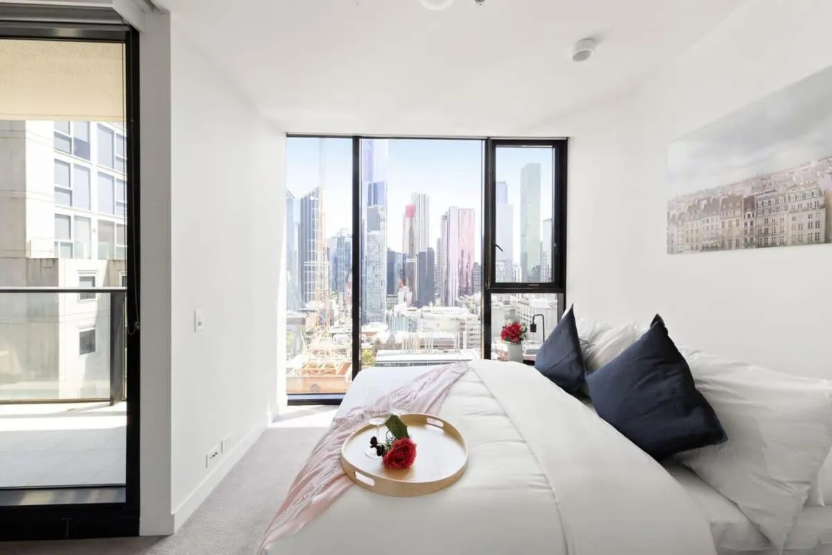Image 1 of A Cozy 2BR Apt Near Melbourne Central City Views