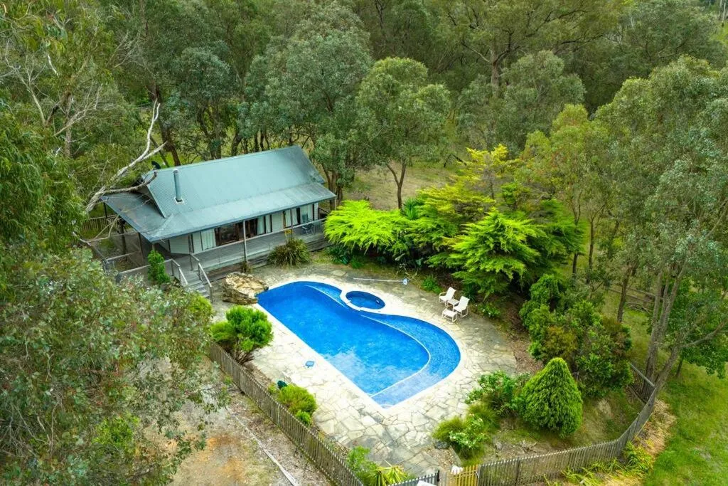 Image 3 of A Lovely Pool House in Forest