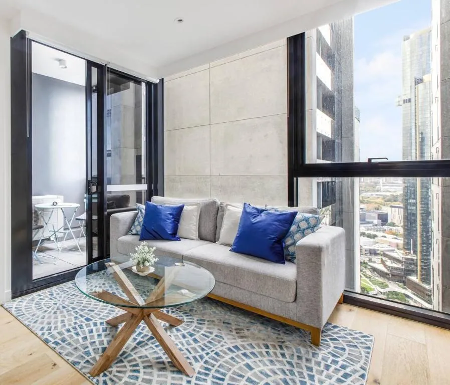 Image of Aqua Verde – Chic City Stay near Yarra River & Crown
