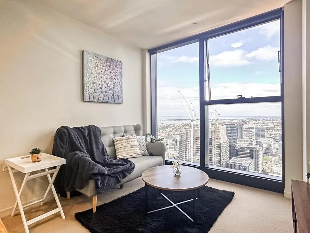 Image of Collins Night View 1br Apt In Melbournegym