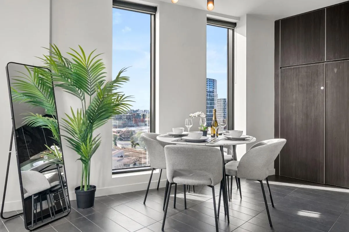 Image 2 of Marvel Stadium Apartment with Rooftop Pool and Free Parking