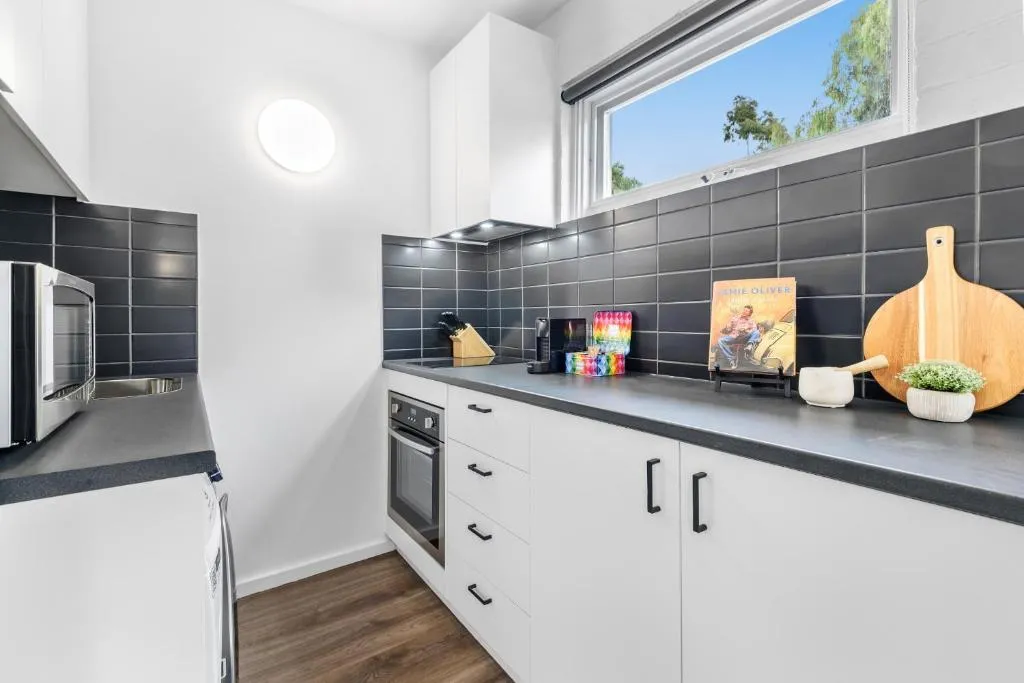 Image of Modern 1-Bed Apartment with Cosy Balcony