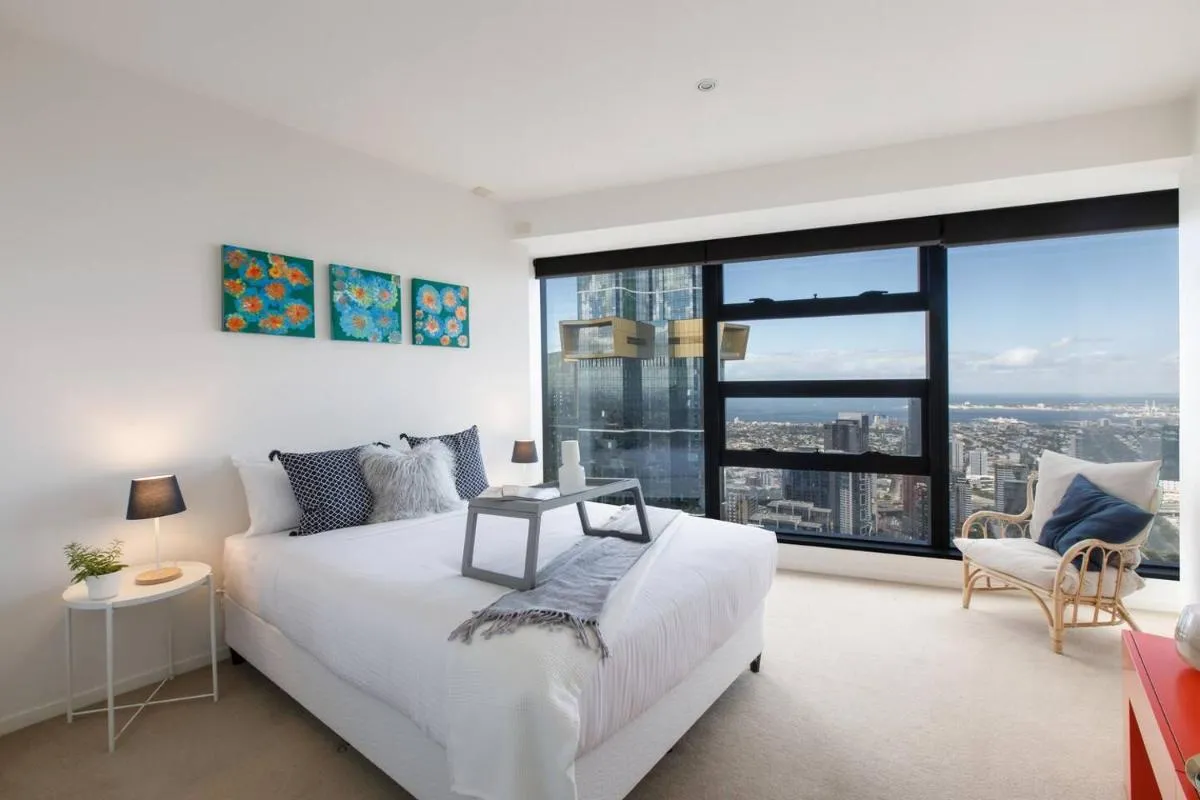 Image 1 of Modern meets Retro in Penthouse with Soaring Views