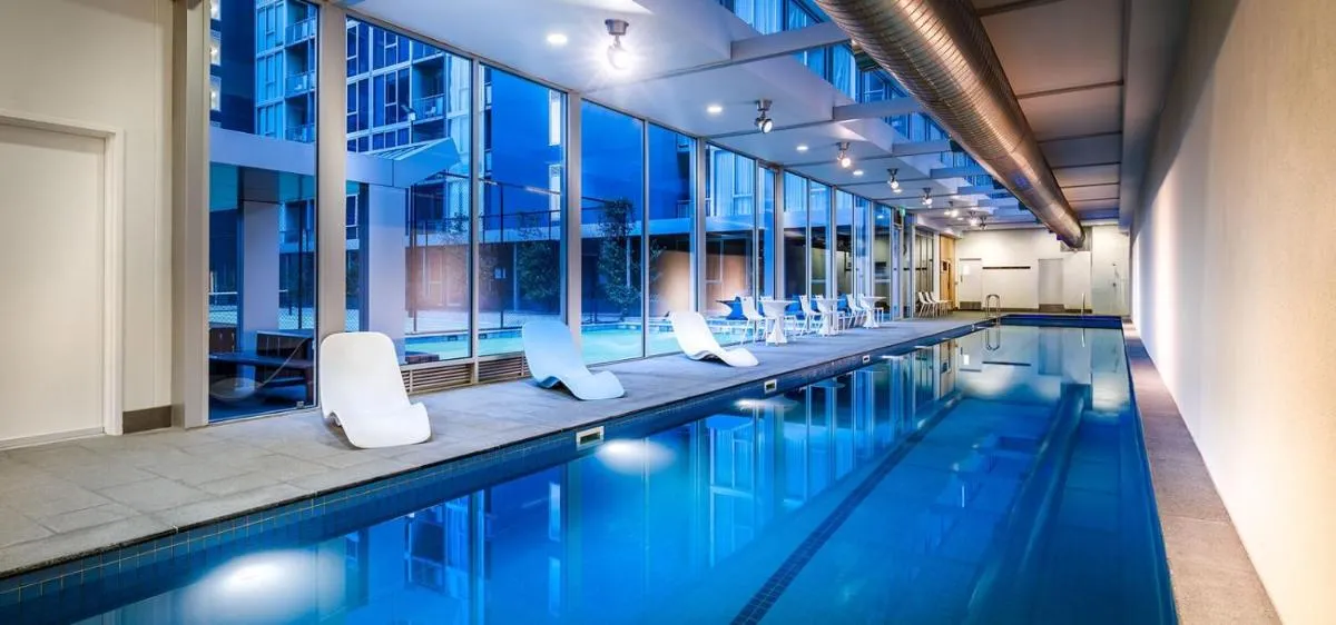 Image 2 of Serene Two Bedroom Apartment in Melbourne CBD with Free Parking