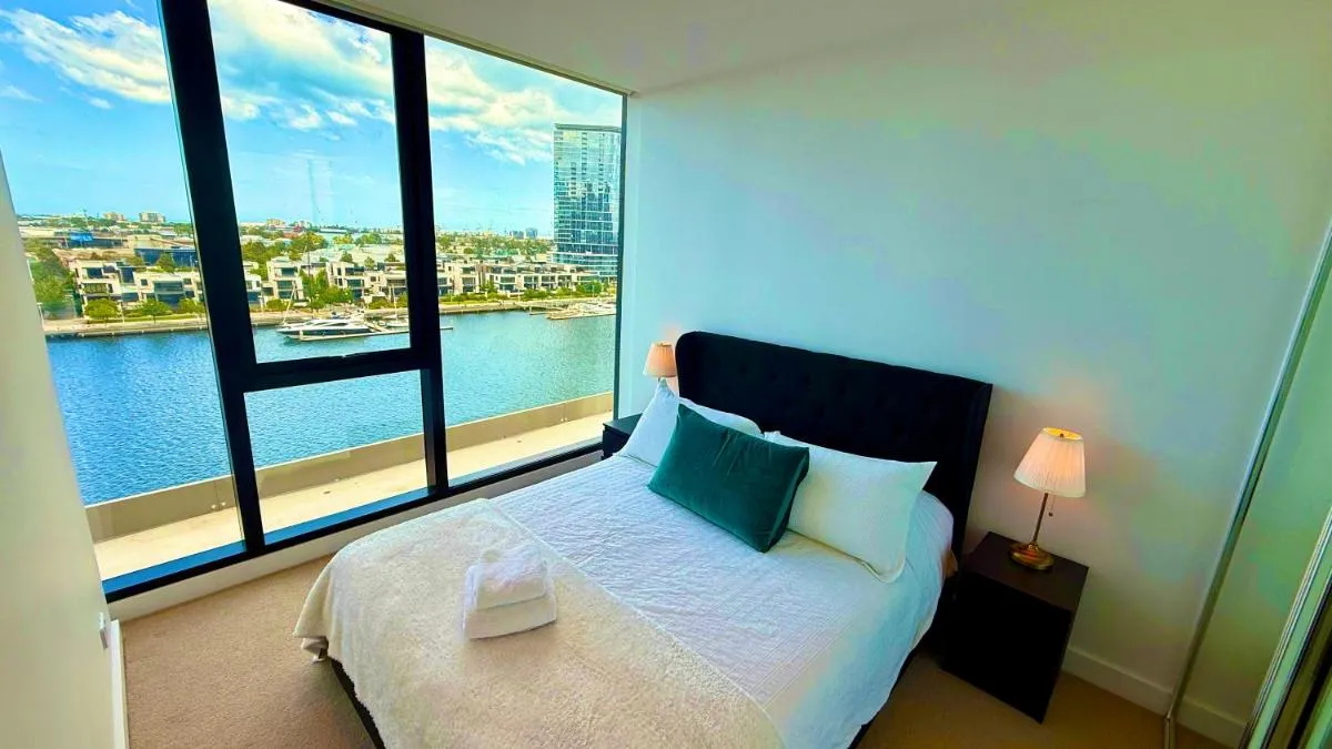 Image 1 of Yarra Accommodation-Private Apartments-Collins Wharf Waterfront, Docklands