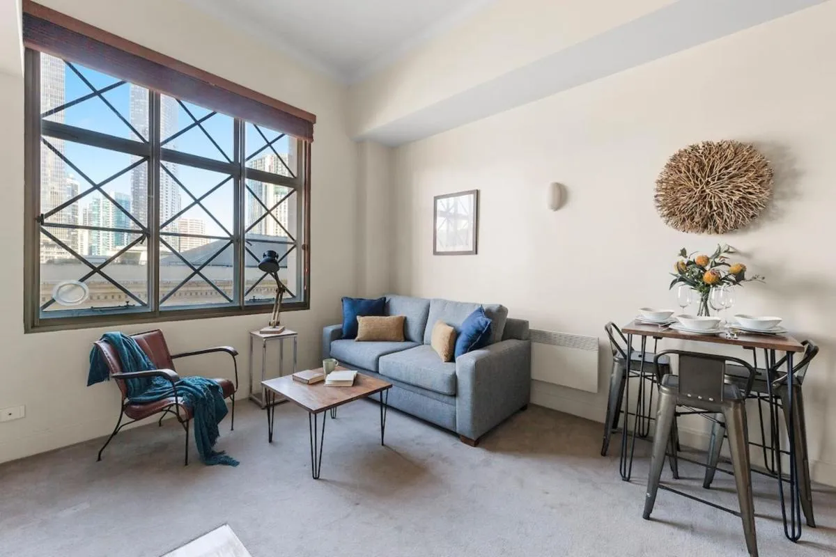 Image 1 of 1-bedroom Unit in Classic Melbourne CBD Building!