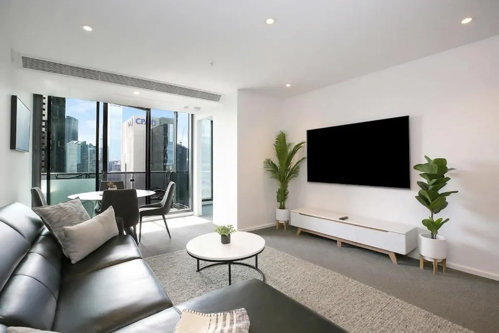 Image of A Modern 2BR Apt with City Views FREE Parking
