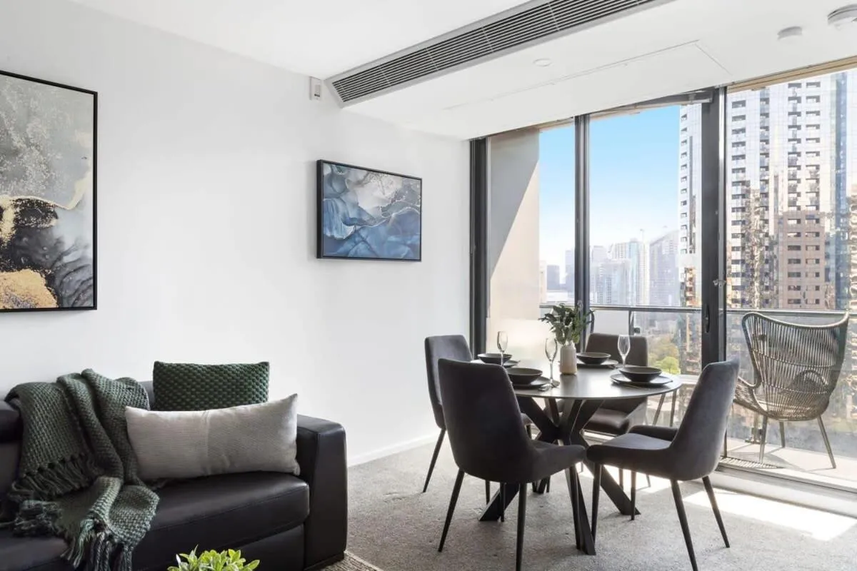 Image 4 of A Modern 2BR Apt with City Views FREE Parking