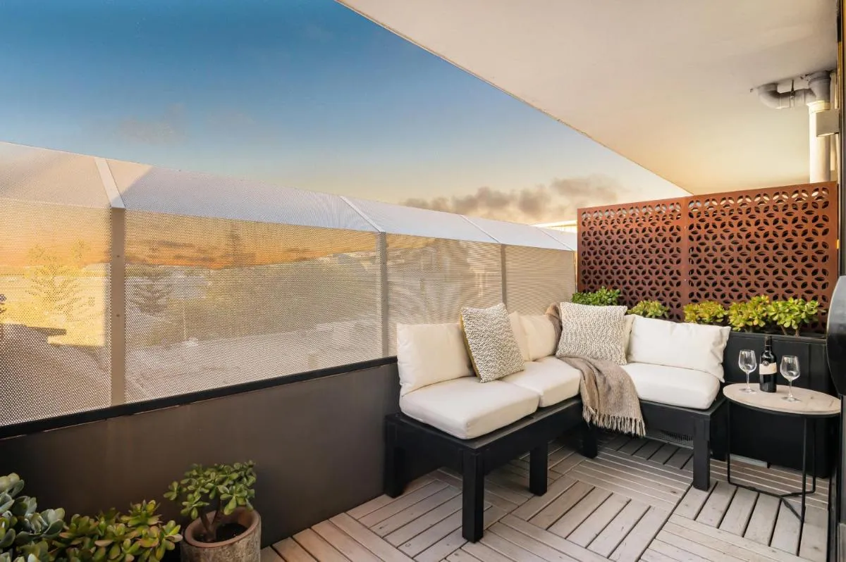 Image 1 of Beachside Gem with Gorgeous Views & Cafes Steps Away!