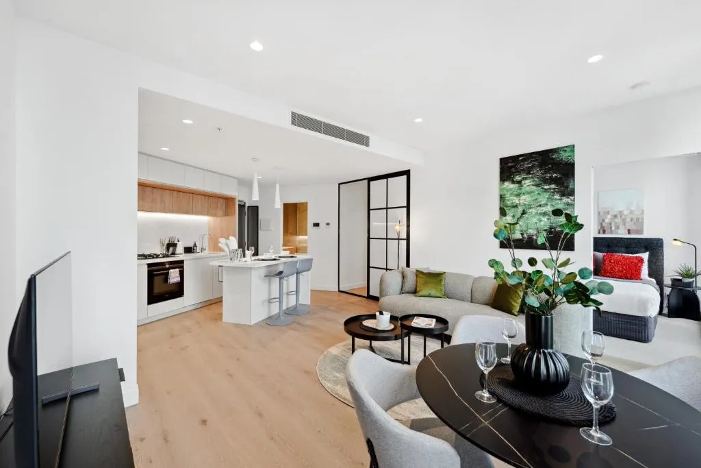 Image of Brand New Luxe Living in CBD 2 Bedroom with Pool Sauna Gym