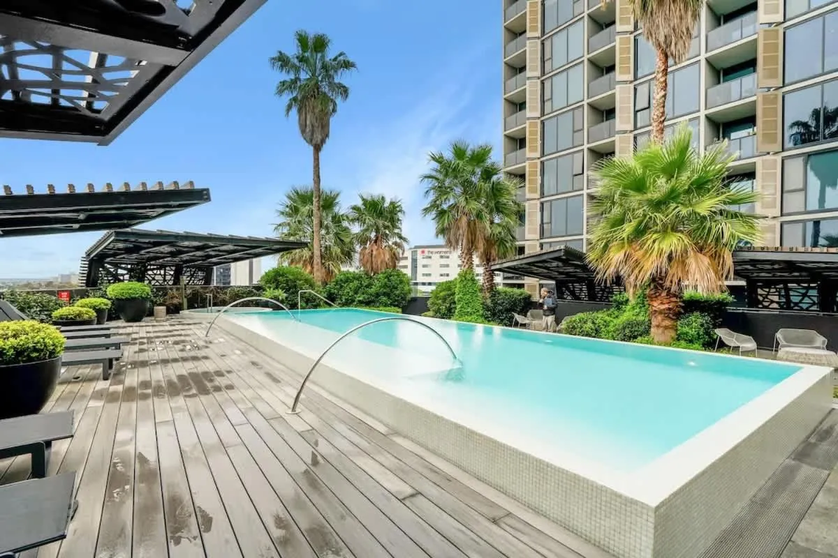 Image 3 of ErgoModern NorthMelbourne Apt w balcony pool gym