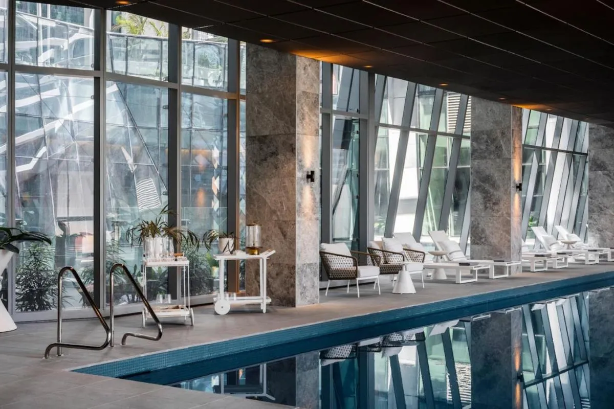 Image 3 of Free Parking Lux Cityscape 3 Bedroom 2 Bath with Pool, Gym, and Sauna
