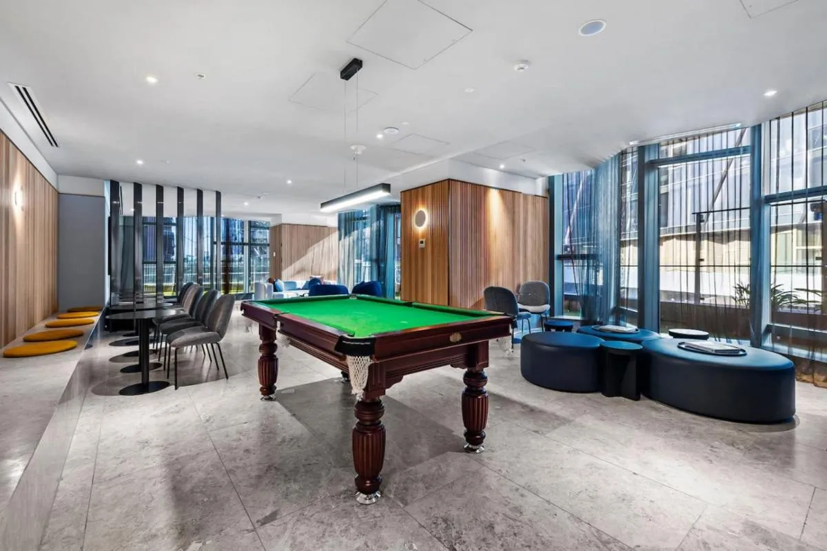 Image 5 of High-End with huge outdoor deck, Heated Pool, Gym,