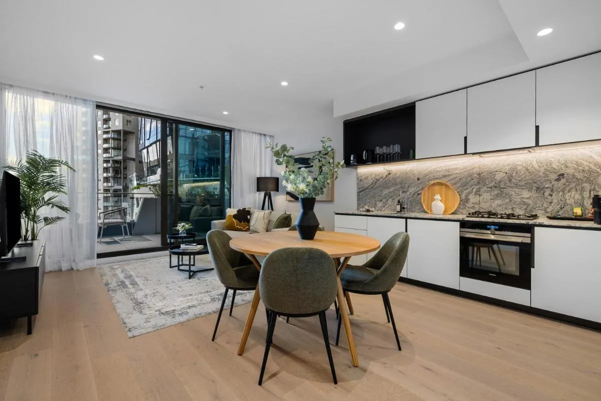 Image 4 of High-End with huge outdoor deck, Heated Pool, Gym,