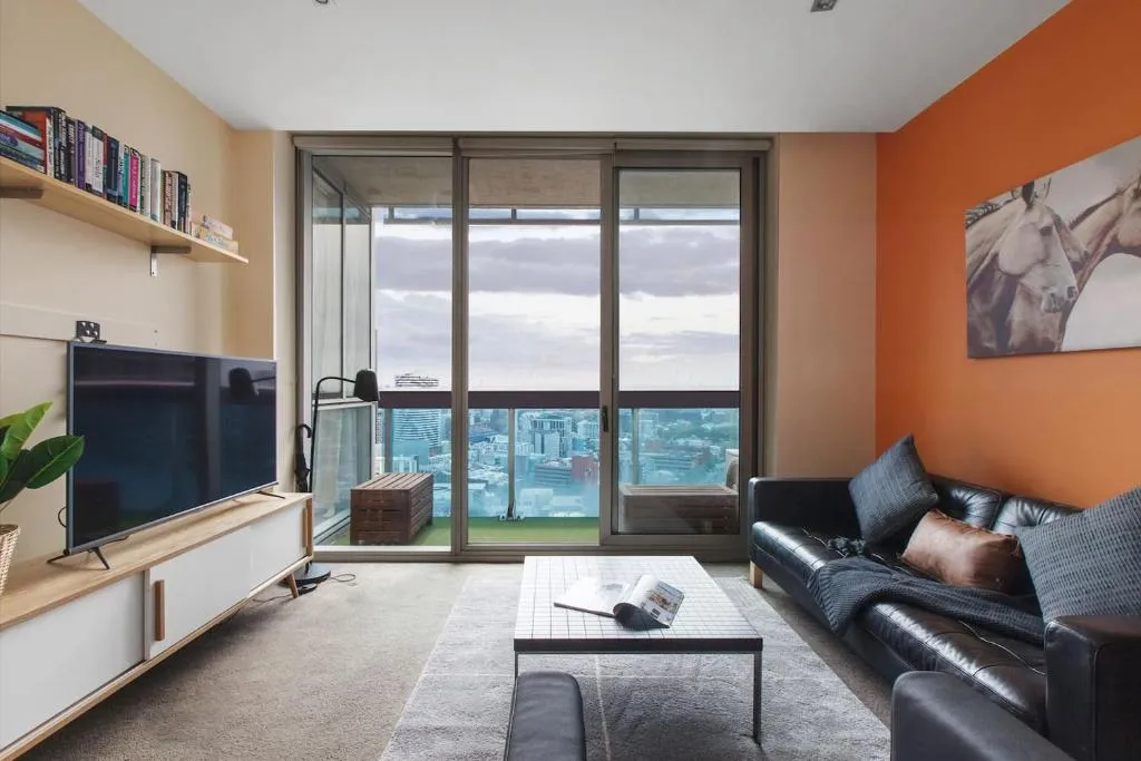 Image of Modern Escape with Balcony & Sweeping City Views