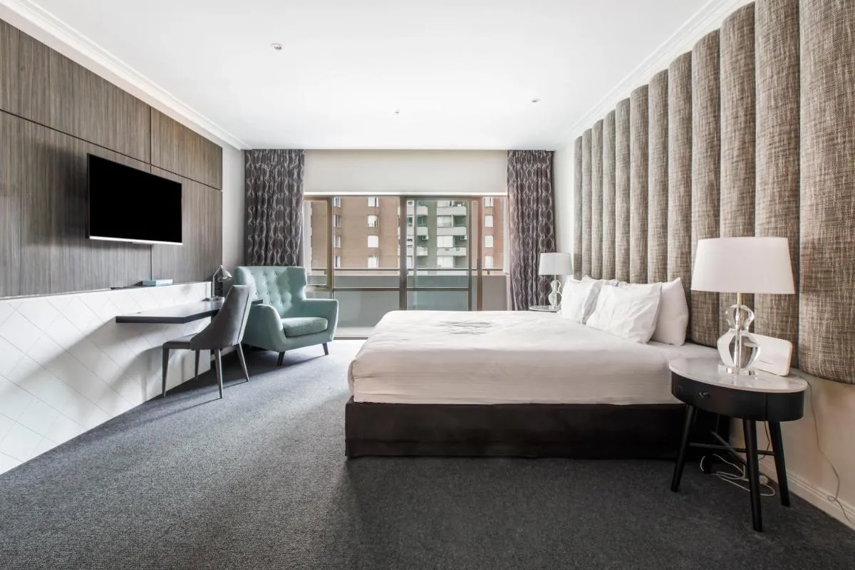 Image 1 of Modern Nomads Beautiful King Studio with Indoor Pool & Balcony