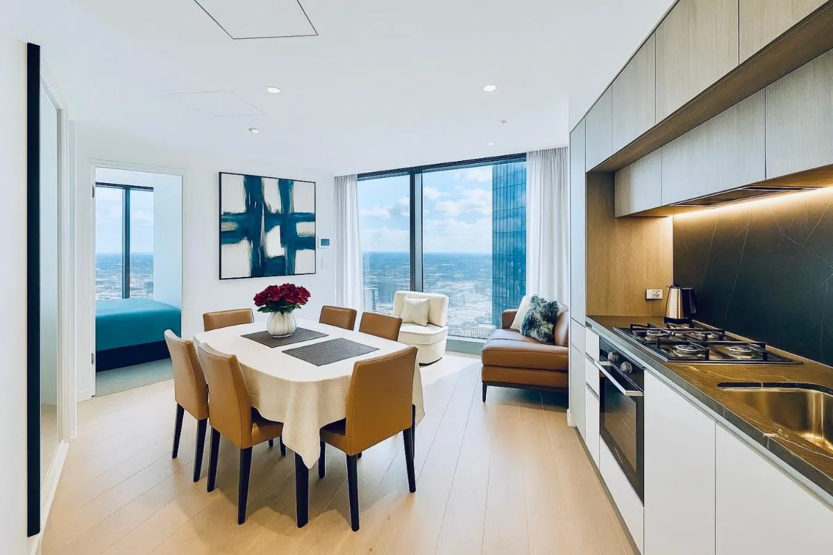 Image 5 of Skyline Executive 2BR Suite Level 66 Corporate-Ready Next to Ritz