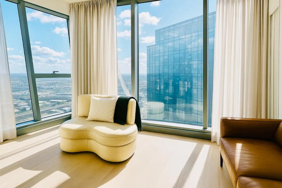 Image 2 of Skyline Executive 2BR Suite Level 66 Corporate-Ready Next to Ritz