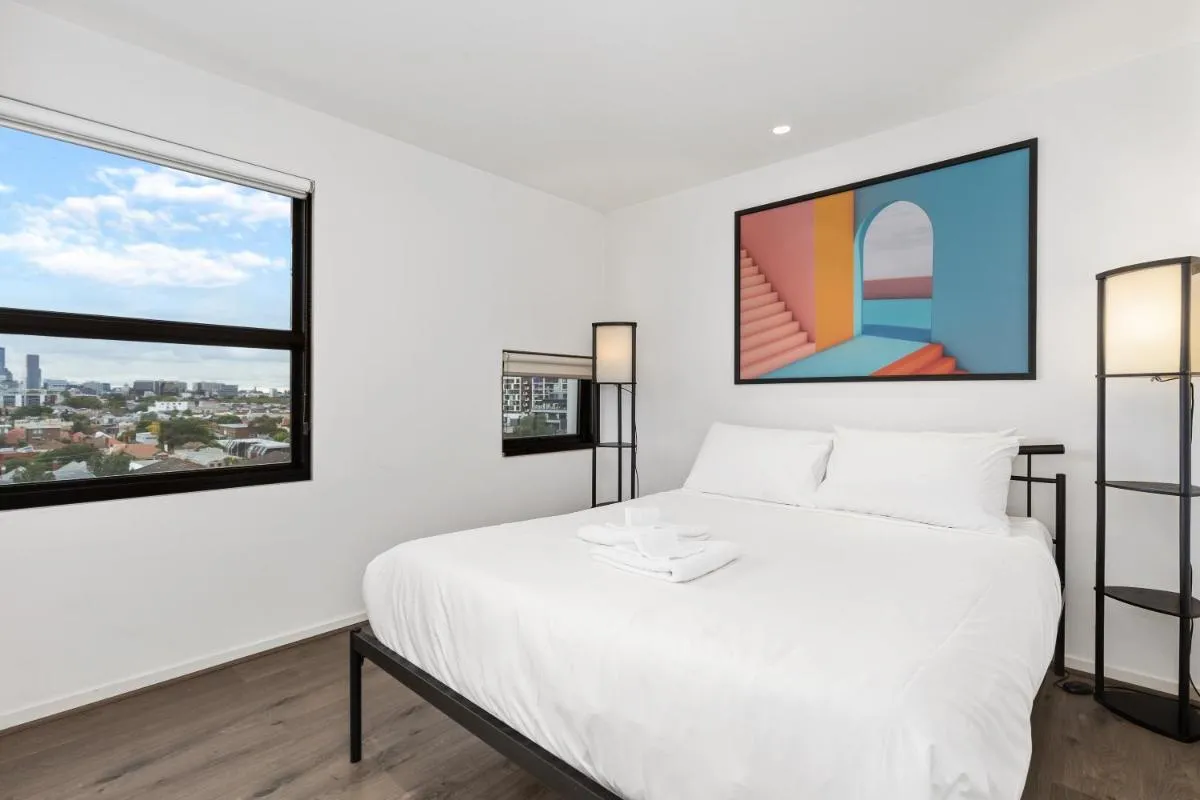 Image 6 of Stunning City Views Apt w Balcony & Study Desk!