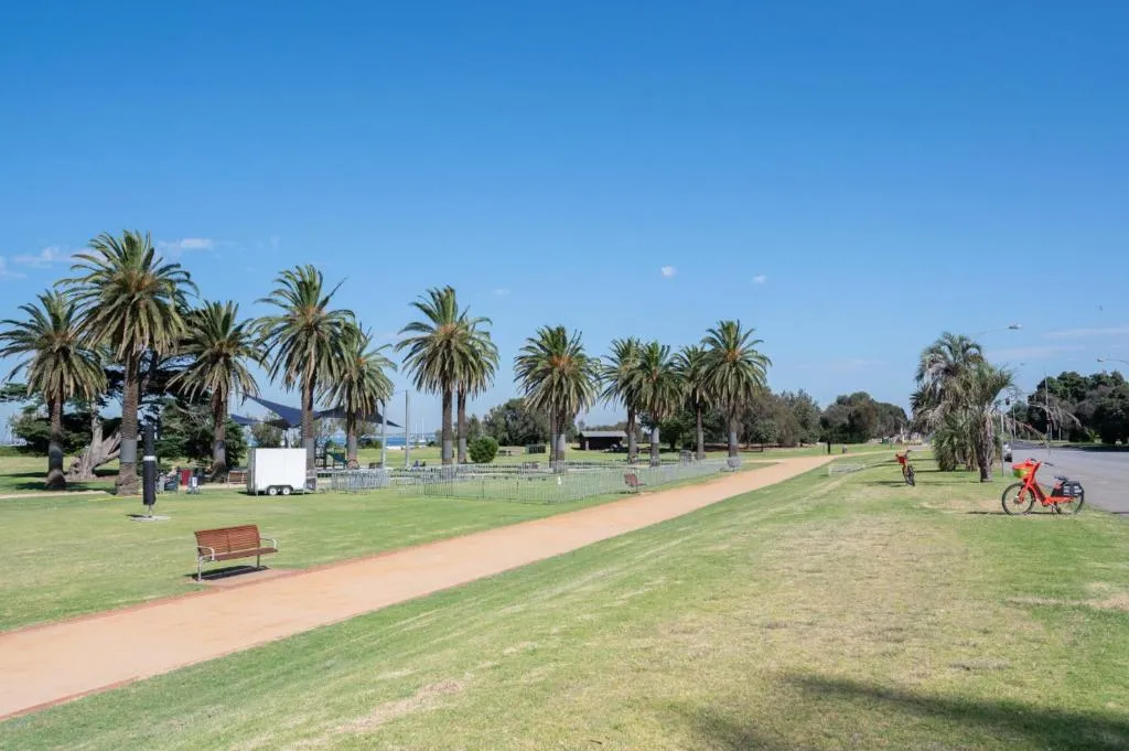 Image of WEST BEACH St Kilda, Acland St, Luna Pk Car