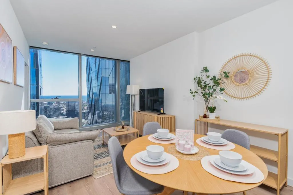 Image of West Side Place 2BR with Pool Sauna Gym and Luxe Living